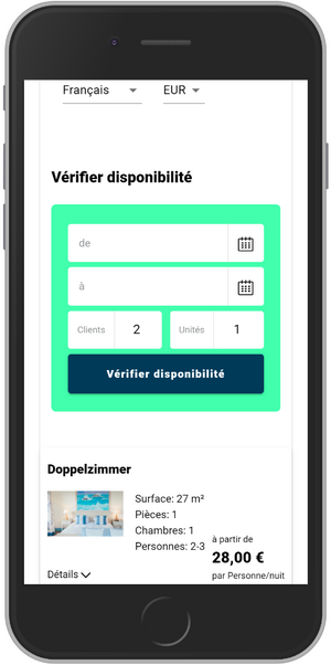 Vèrifier disponibilitè Smartphone